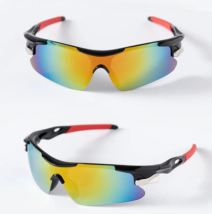 2026 UV400 Outdoor Sport Cycling Sunglasses Windproof Mountain Bike Bicycle Glasses for Men And Women Hiking Running