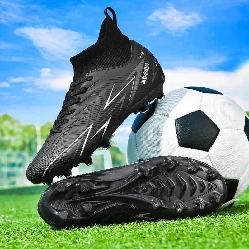 Profesionální kopačky pro muže, fotbalové boty pro dospělé, společenské outdoorové sportovní tenisky, kopačky s hroty, ultralehké tréninkové kopačky