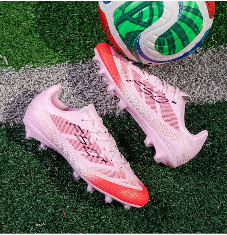 Nouvelles chaussures de football pour hommes, chaussures de sport d'extérieur, chaussures d'entraînement, chaussures de football antidérapantes, baskets professionnelles ultralégères unisexes