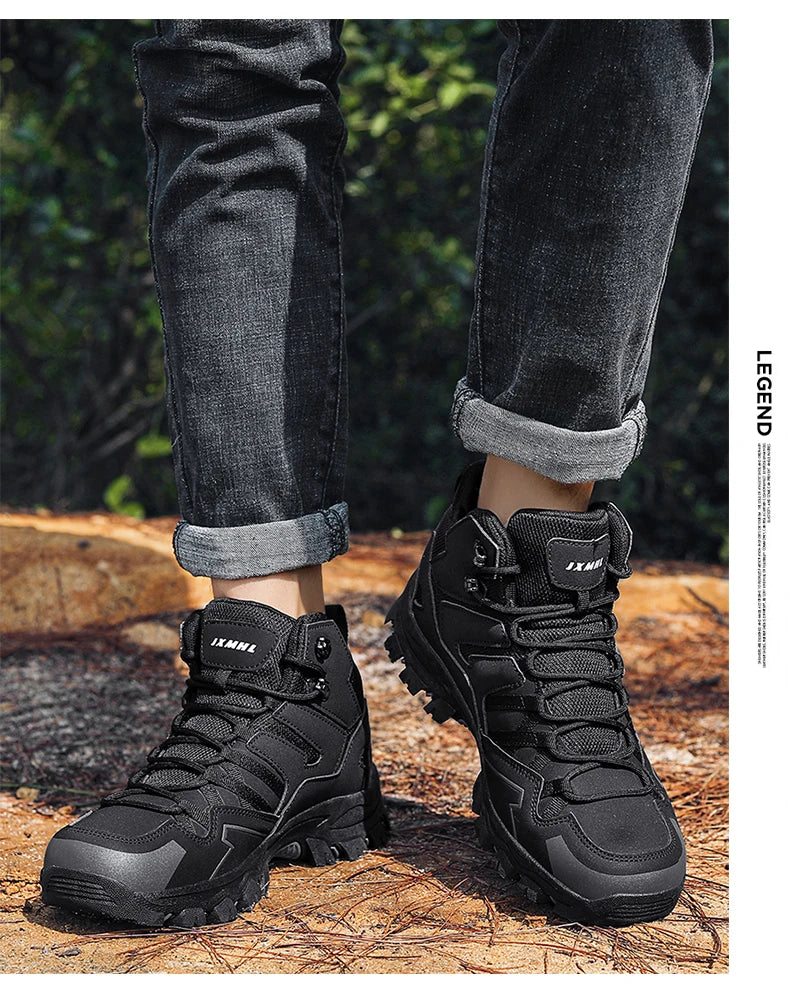 Zapatillas de senderismo unisex, zapatillas deportivas para actividades al aire libre, botas de acampada, zapatillas impermeables de mujer para caminar, zapatillas de senderismo antideslizantes