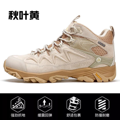 HUMTTO Hiking Shoes Men Winter Outdoor Sports Climbing Shoes Hunting Shoes Warm Women Trekking Sneakers Ankle Boots Tactical
