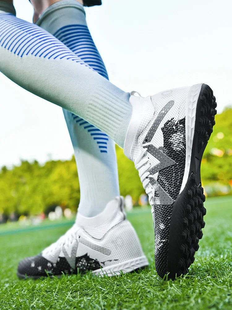 Scarpe da calcio da uomo, scarpe da calcio Society, scarpe da calcio professionali, scarpe da calcio da campo veloce al coperto, scarpe da ginnastica da ragazzo, allenamento originale