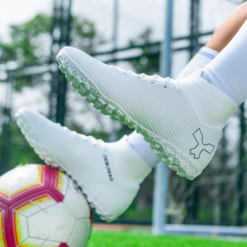 Chaussures de football pour hommes, originales, résistantes, décontractées, confortables, de qualité supérieure, respirantes, pour futsal et football en salle.