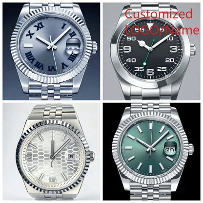 A989 Store Customized Watch Men's Women Automatic Mechanical Watch 36mm 40mm 904L Stainless Steel Black Blue