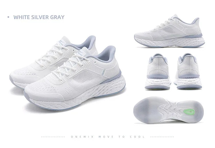 Scarpe da running ONEMIX YUE SHUANG da uomo con cuscinetto d’aria, sneakers sportive da coppia, scarpe da corsa per sport all’aperto e camminata da donna