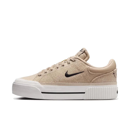 Nike Court Legacy Lift Elevated Sole Design Comfortable Anti-Slip Cushioned Durable Athletic Shoes DM7590-111
