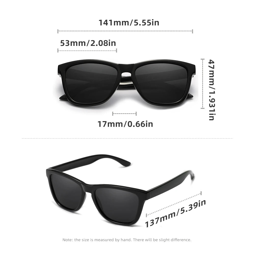KINGSEVEN Fashion Men‘s Sunglasses Polarized UV400 Sunscreen Glasses Ultralight TR90 Women Fishing Driving Glasses