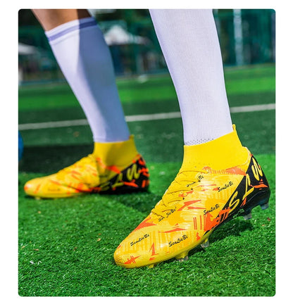 Professional Football Boots Men Soccer Shoes Society Football Cleats FG Ultralight Training Soccer Sneakers Outdoor Sports Shoe