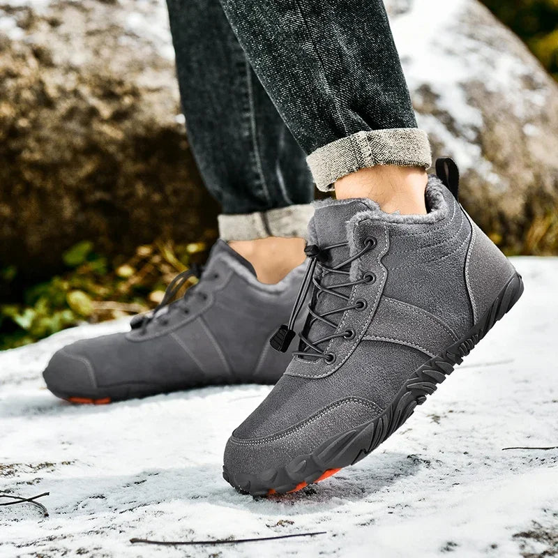 Femmes hiver chaussures en coton décontractées vêtements chauds résistant nouveau  Chaussures d'automne chaudes en coton pour hommes, bottes de maison unisexes antidérapantes et confortables pour la neige