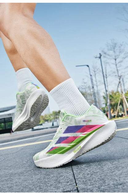 Men's Cushioning Running Shoes Lightweight Athletic Casual Sneakers Male Non-Slip Sports Shoes Outdoor Travel Walking Shoes2026