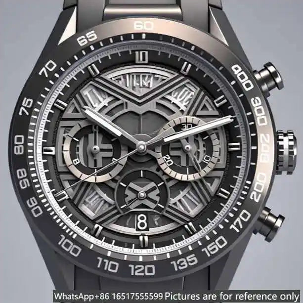43mm Men Luxury Watch in 904L Steel Quartz Movement Exquisite Heritage and Artisanal Excellence-t