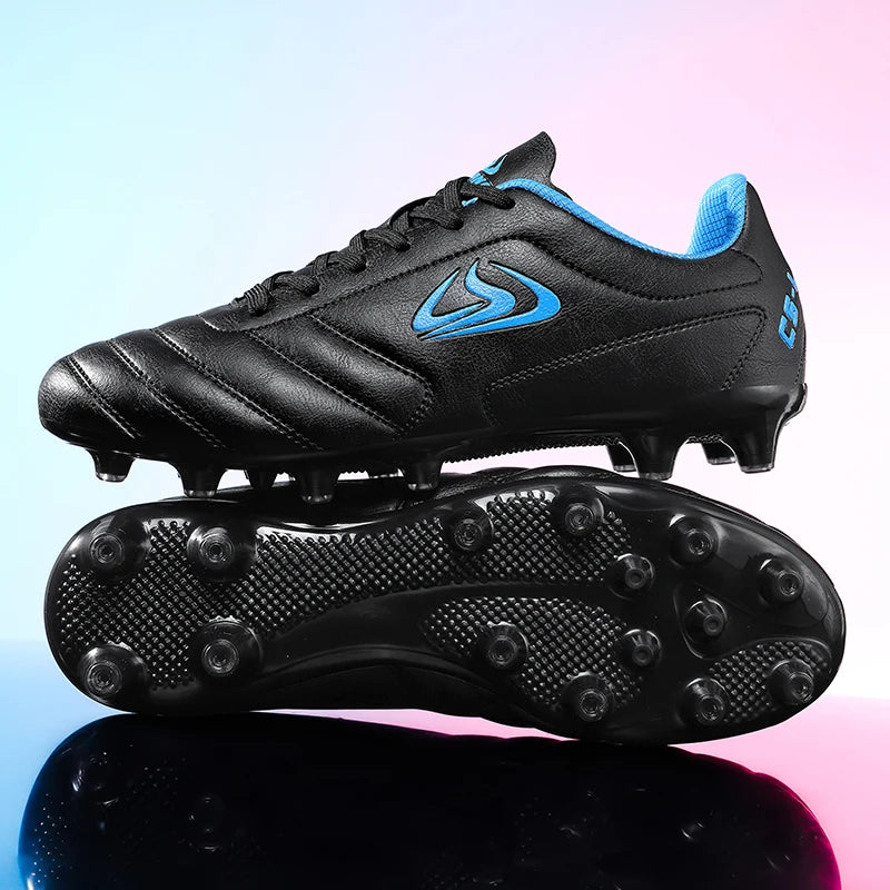 Nouvelles chaussures de football pour hommes, chaussures de soccer d'extérieur TF FG, crampons pour terrain en herbe, chaussures d'entraînement confortables, chaussures de match, futsal, chaussures de sport respirantes pour