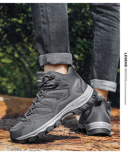 Zapatillas de senderismo unisex, zapatillas deportivas para actividades al aire libre, botas de acampada, zapatillas impermeables de mujer para caminar, zapatillas de senderismo antideslizantes