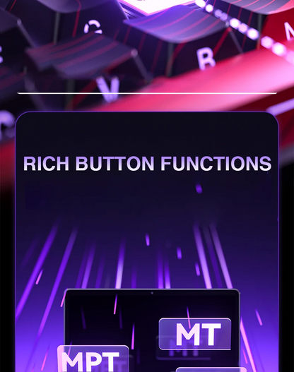 AULA WIN60 HE Magnetic Keyboard 21 Keys Butterfly Keycaps Wired 8K Return RGB Hotswap Customized E-sports Gaming Keyboard