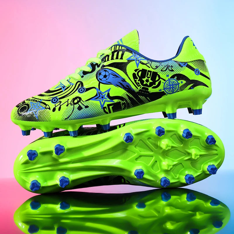 Scarpe da calcio da uomo Scarpe da calcio originali per ragazzi TF/AG Scarpe da calcio professionali da campo al coperto Scarpe da calcio Society Sneaker antiscivolo