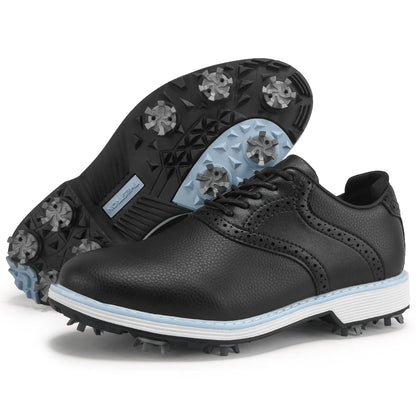 Ladies' Professional Golf Shoes, Fashionable Casual Walking Shoes, Outdoor Fitness Non Slip Comfortable Golf Sports Shoes