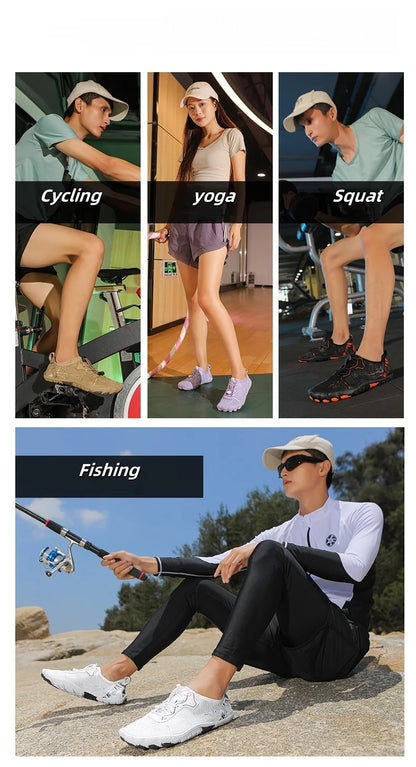 Barefoot Shoes – pánské a dámské outdoorové plážové boty, rychleschnoucí protiskluzové boty, boty pro vodní sporty, indoorové fitness boty, sportovní boty