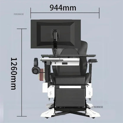 Ergonomic Gaming Chair PC Computer Racing Style Cockpit Lazy Multifunctional Long Sitting Office Home Gamer Furniture 2026
