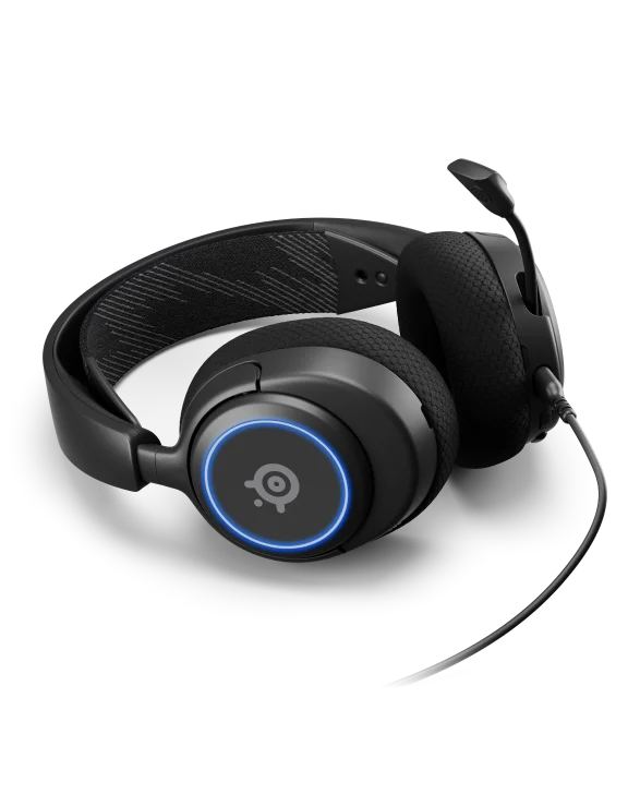 SteelSeries-Casque de jeu filaire Arctis Nova 3 RGB, téléphone de sauna léger avec micro Isabel 2 ClearCast, son surround spatial 360
