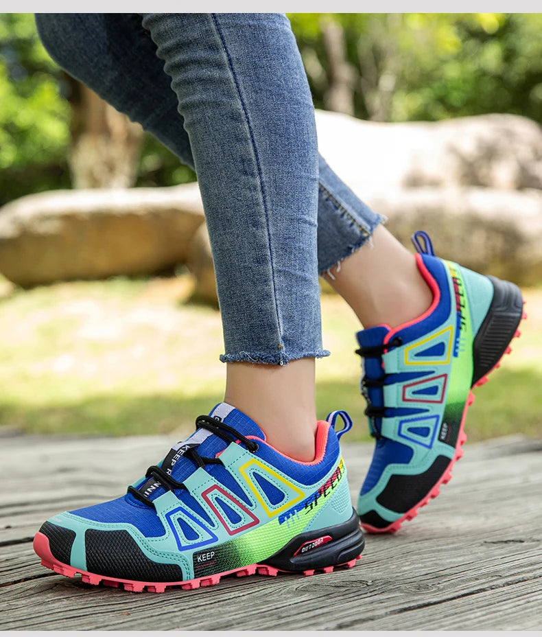 Pánské turistické boty, outdoorové sportovní boty, turistické boty se šněrováním, dámské turistické sportovní boty, protiskluzové lovecké taktické sportovní boty