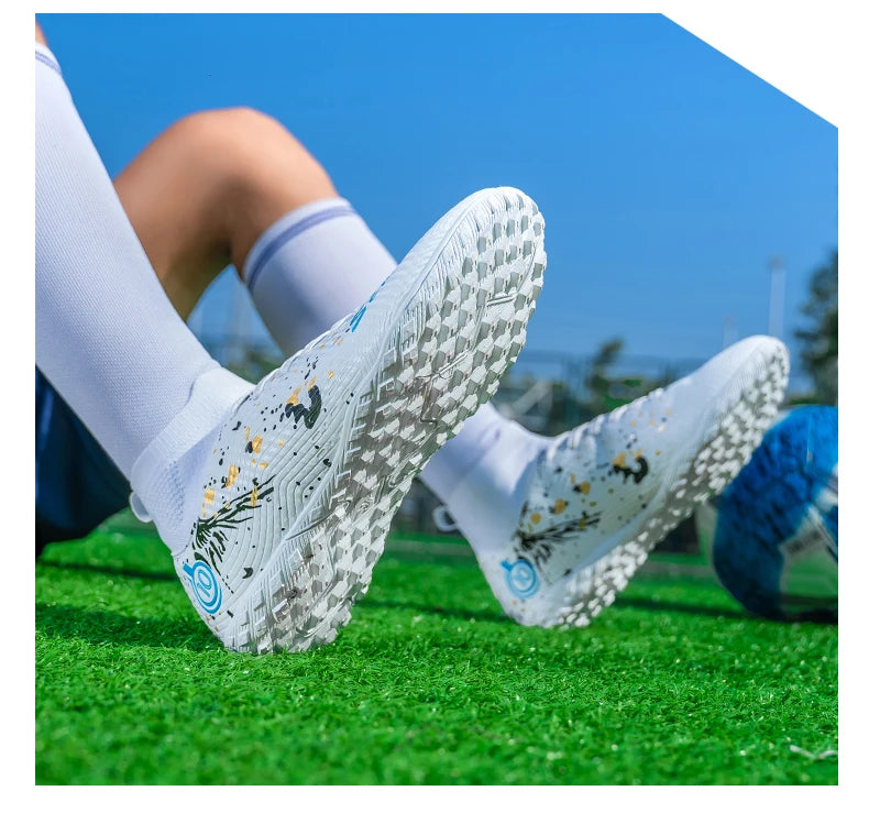 Moški profesionalni nogometni čevlji, protizdrsni nogometni čevlji, unisex, dihalni, za futsal, športni, novi čevlji s špicami, neposredna dostava, ultralahki