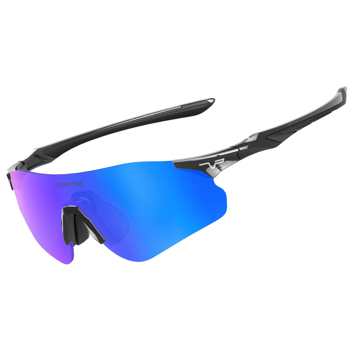 Kapvoe Neue Outdoor-Lauf- und Fahrradbrille, photochrome Sonnenbrille für Damen und Herren, Sportbrille für Marathon und Radfahren, UV400-Schutzbrille