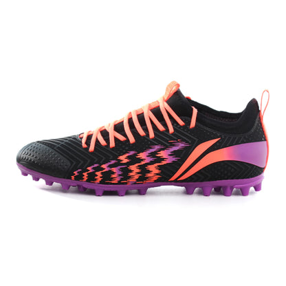 Li-Ning Men's Football Shoes AG Ground Breathable Anti-Slippery Sport Soccer Shoes LINING Footwear Wearable Sneakers YSFU015