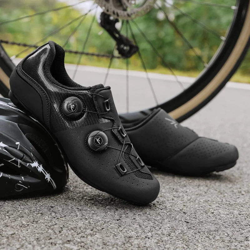 Cyklistické boty, cyklistické tenisky, s přezkami, protiskluzové, pánské boty na horskou cyklistiku, cyklistické boty, silniční obuv, rychlostní boty