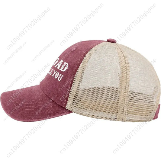 My Dad Will Kill You Hat Funny Trucker Hats Men Baseball Cap Funny Gifts