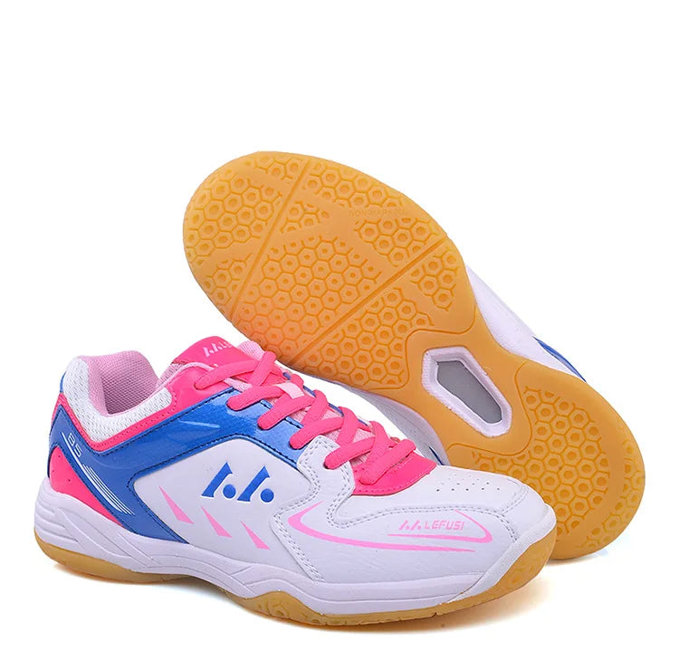 Sapatos de badminton para competição profissional, para homem e mulher, sapatos desportivos unissexo, sapatos de ténis, leves, ténis de mesa