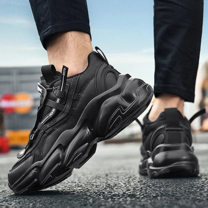chaussure homme Baskets de luxe pour hommes, chaussures de course respirantes et décontractées, mocassins à la mode