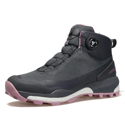 HUMTTO hiking shoes men's winter high-top warm non-slip hunting shoes women outdoor sports cushioning snow boots Tactical boots