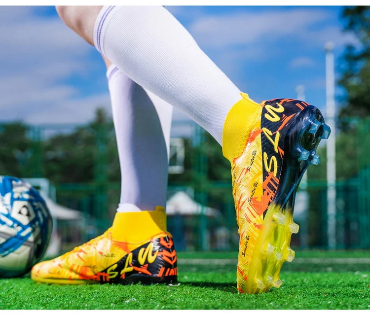 Professional Football Boots Men Soccer Shoes Society Football Cleats FG Ultralight Training Soccer Sneakers Outdoor Sports Shoe