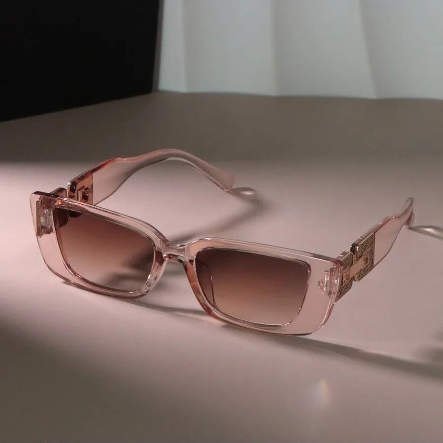 Classic Square Designer Sunglasses Women Men Small Frame Mirror Sun Glasses Female Male Outdoor Trendy Brand Oculos De Sol