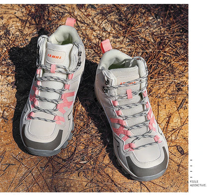 Zapatillas de senderismo unisex, zapatillas deportivas para actividades al aire libre, botas de acampada, zapatillas impermeables de mujer para caminar, zapatillas de senderismo antideslizantes