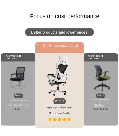 Computer Chair, Rotating Office Chair, Boss Chair, Comfortable To Lie Down, Student Bedroom, Engineering Chairs,e-sports Chairs
