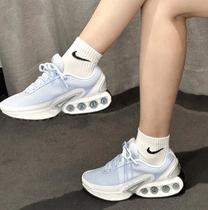 Nike Air Cushion Cushioning, Rebound, and Durability Training Women's Running Shoes, New Air Max Dn High Grip Comfort Fitness Sports Running Shoes, Retro Thick-Soled Dad Shoes, Shock-Absorbing Running Shoes, Recommended with