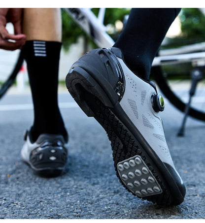 Riding Shoes - Men's and Women's MTB Cycling Shoes - Professional Road Cycling Shoes - Flat Shoes - MTB Road Cycling Sports Shoe