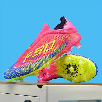 Chaussures de Football pour hommes, bottes de Football ultralégères pour adultes, crampons d'intérieur, antidérapants, Fg sur gazon, confortables, nouvelle collection
