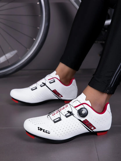 Men Cycling Shoes Road Cycling Sports Shoes Women MTB Racing Competition Self-Locking Cycling Shoes Spd Cleats Cycling Shoes