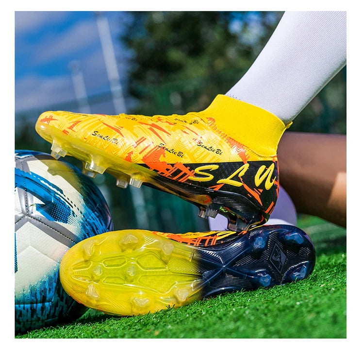 Professional Football Boots Men Soccer Shoes Society Football Cleats FG Ultralight Training Soccer Sneakers Outdoor Sports Shoe