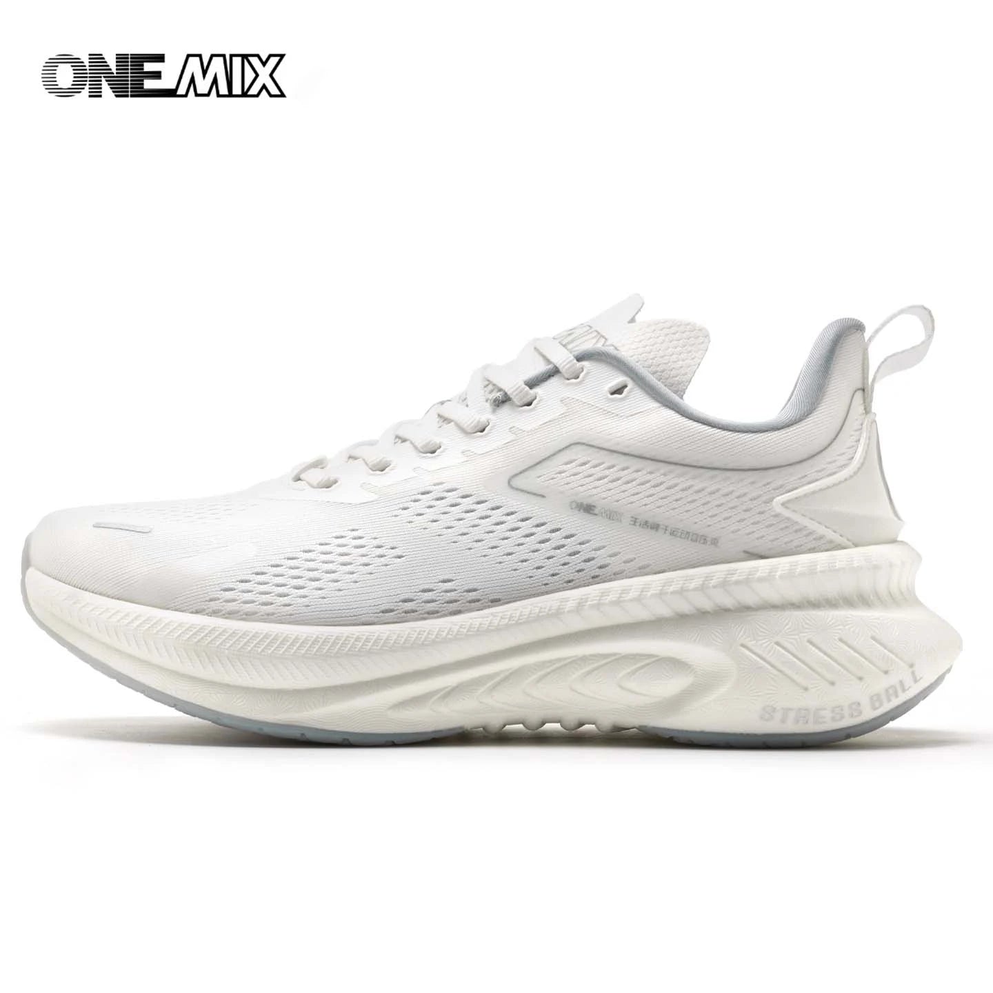 ONEMIX Nuevo estilo Otoño Invierno Zapatillas de running para hombre Outdoor Jogging Amortiguadas Transpirables Ligeras Elásticas Deportivas