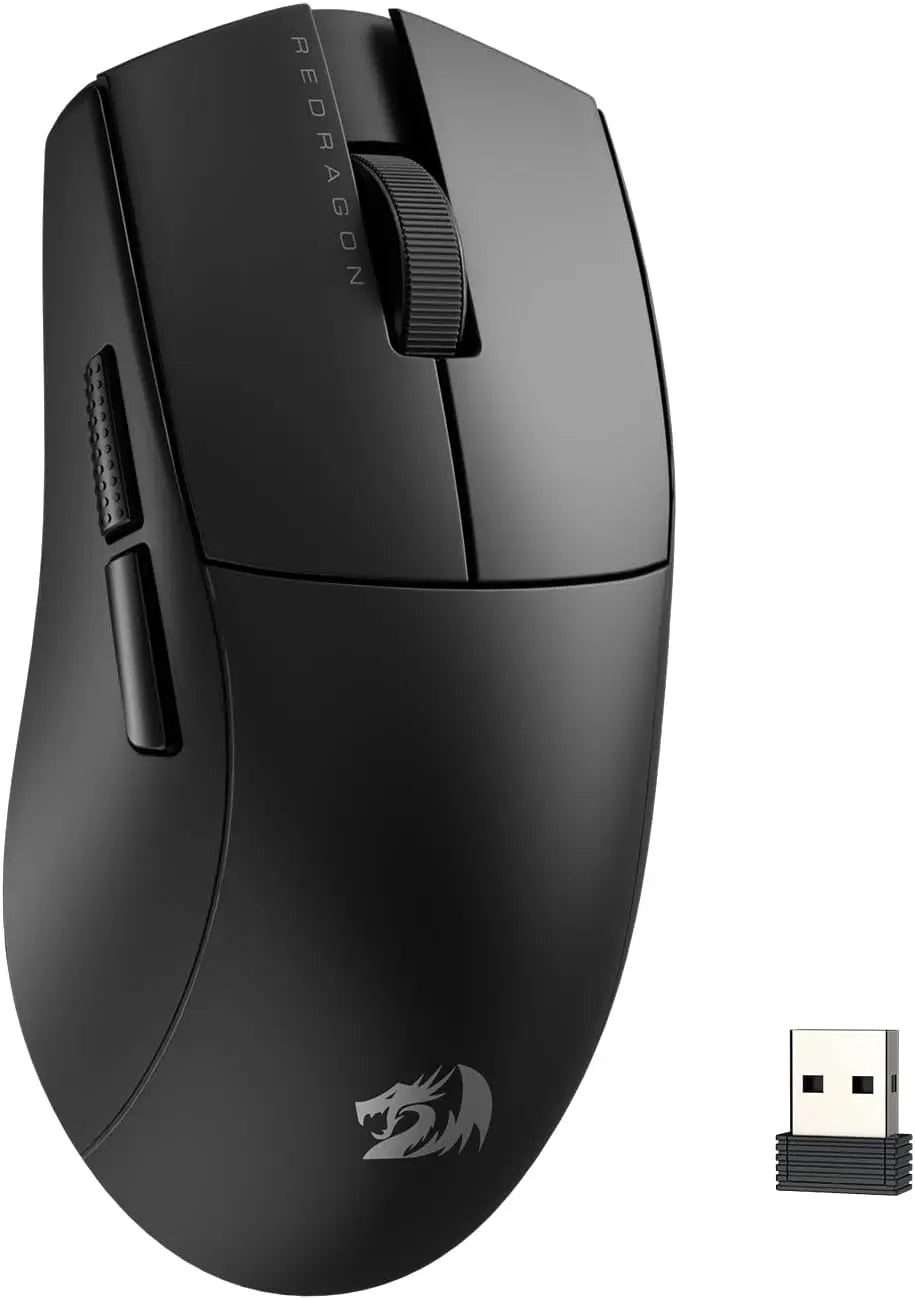 Bezdrátová herní myš Redragon M916, 49G ultralehká bezdrátová herní myš 8K DPI 2.4G s ergonomickým přirozeným úchopem