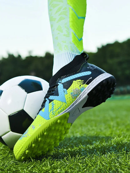 Scarpe da calcio da uomo, scarpe da calcio Society, scarpe da calcio professionali, scarpe da calcio da campo veloce al coperto, scarpe da ginnastica da ragazzo, allenamento originale