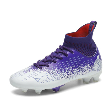 Teenage Adult Football Shoes New Fashion Large Size Sneaker Outdoor Professional Competition Training Football Footwear 31-48