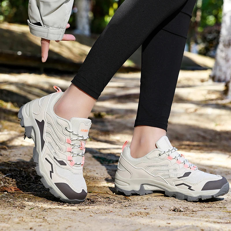 Zapatillas de senderismo unisex para actividades al aire libre, zapatillas deportivas de senderismo, zapatillas antideslizantes e impermeables para acampada, zapatillas deportivas para actividades al aire libre, zapatillas para caminar