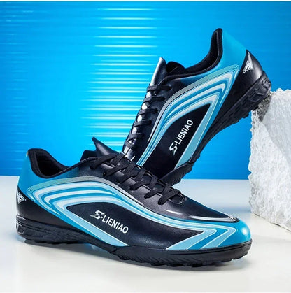 Nouvelles chaussures de football pour hommes, crampons de futsal, chaussures de soccer, chaussures de match, baskets d'intérieur de haute qualité, best-seller, antidérapantes, pour entraînement et extérieur