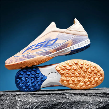 Chaussures de Football pour hommes, bottes de Football antidérapantes pour adultes, ultralégères, crampons d'intérieur, antidérapantes, Fg, gazon, Futsal, confortables, nouvelle collection