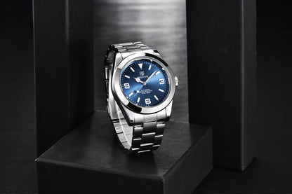 BENYAR 2025 Nuovo orologio meccanico automatico da uomo, stile business e sportivo di lusso, impermeabile 50M, orologio da uomo