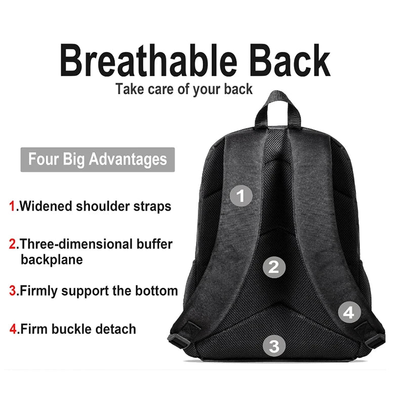 Zaino Classic Game Fortnites per bambini, ragazzi e ragazze, regalo di compleanno per studenti, borsa per la scuola unisex, zaino da campeggio resistente